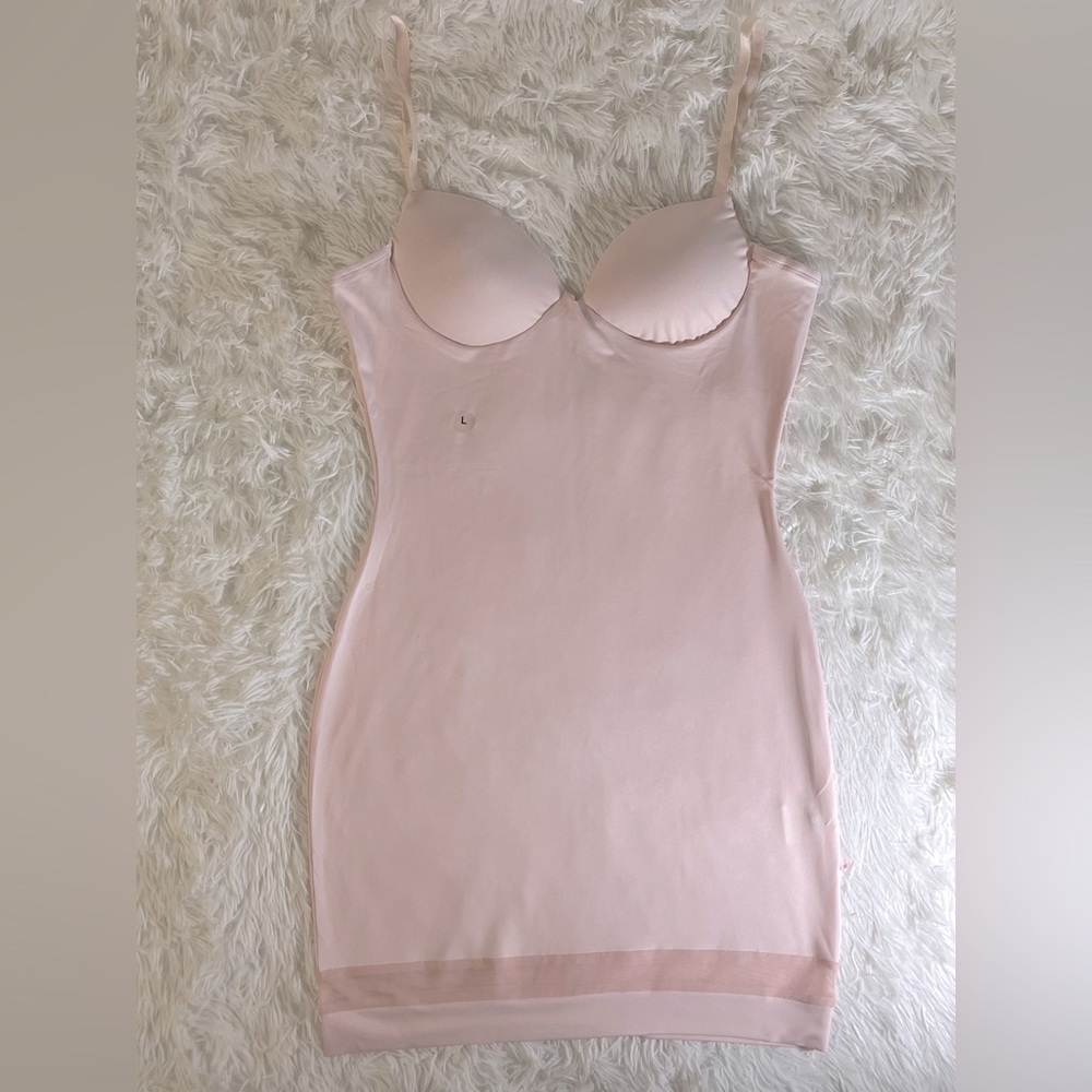 Pink Bodycon Sexy Mini Dress